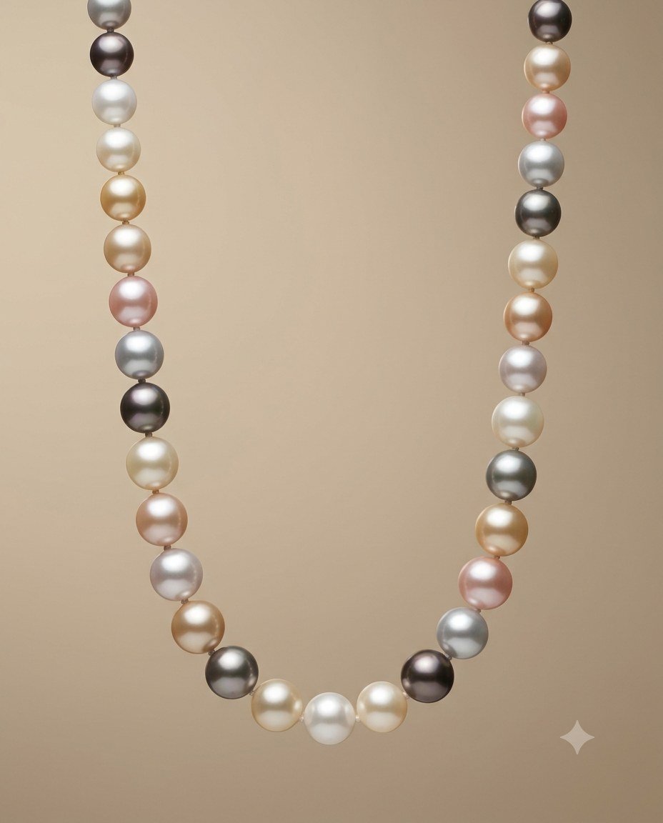 Irodori collection — pearls in a multi-colour arrangement